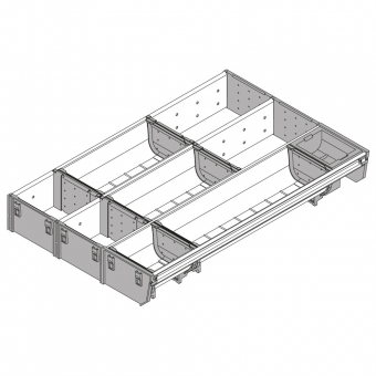 ZSI.450MI3 Schubkasteneinteilung Orga Set Besteck L 424 mm - B 297 mm