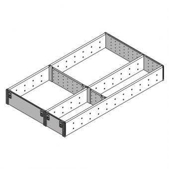 ZSI.500FI3 Facheinteilung Orga Set Fach L 474 mm - B 291 mm