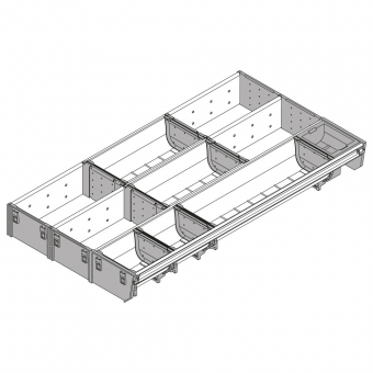 ZSI.550MI3 Schubkasteneinteilung Orga Set Besteck L 524 mm - B 297 mm