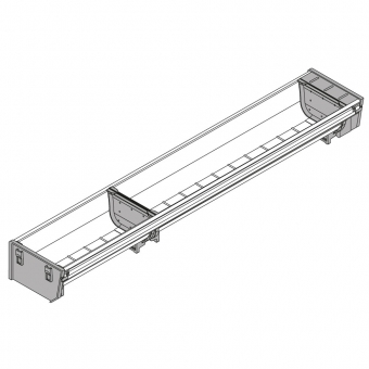 ZSI.600BI1N Besteckeinsatz Orga Set Besteck L 574 - B 103 mm