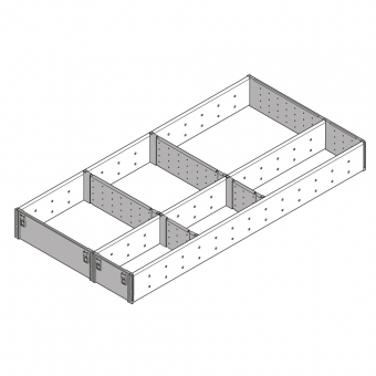 ZSI.600FI3 Facheinteilung Orga Set Fach L 574 mm - B 291 mm