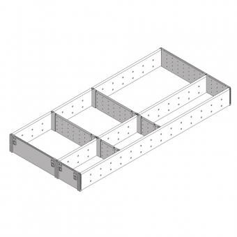 ZSI.650FI3 Facheinteilung Orga Set Fach L 624 mm - B 291 mm