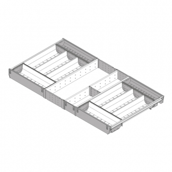 ZSI.90VEI4 Besteckeinsatz, KB 900 mm - L 424 mm Orga Set Besteck B 815-824 / L 424 mm