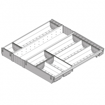 ZSI.60VEI6 Besteckeinsatz, KB 600 mm - L 474 mm Orga Set Besteck B 515-524 / L 474 mm