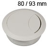 Kunststoff-Kabeldurchlass weiss 80/93 mm Kabeldurchlass Kunststoff weiss 80/93 mm