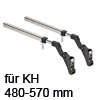 20F3200.01 Teleskophebel  AVENTOS HF Hebelset Aventos HF, KH 480-570 mm