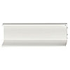 Aluminium-Griffmulde II weiß L 2500 mm Alu-Griffmulde weiß U-Profil 2500 mm