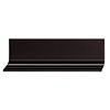 Aluminium-Griffmulde I schwarz L 2500 mm Alu-Griffmulde schwarz 2500 mm