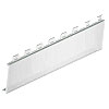 cuisio-Abschlusswand, 473 mm - in 3 Farben Abschlusswand in weiss-transluzent, T 473 mm