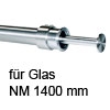 Edelstahl-Ausziehstange für Glas NM bis 1400 mm Edelstahl-Ausziehstange für Glas NM bis 1400 mm