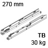 578.2701M Tandembox Korpusschiene für Tip-On Blumotion TBX Schienen TipOn Blum., 30 kg / NL 270 mm