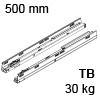 578.5001M Tandembox Korpusschiene für Tip-On Blumotion TBX Schienen TipOn Blum., 30 kg / NL 500 mm