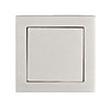 Muschelgriff Edelstahl matt quadratisch geschlossen Muschelgriff quadr. Edelst. geschlossen