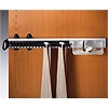 Halter ausziehbar für Krawatten mit Schale - B 500 mm
