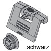 ZIF.80M7 Griff und Mitnehmer schwarz Kunstst. Griff + Mitn. für Innenschub, TS