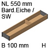 ZC7S550RH1 AMBIA-LINE Rahmen Holzdesign Bardolino Ambia Rahmen Bard.Eiche/SW - B 100 x H 50 mm