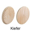 Abdeckkappe aus Echtholz, z.B. für Topfbohrungen Kiefer - ø 39 mm