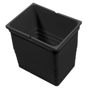 Abfallbehälter 17 Liter, H 310 mm dunkelgrau