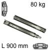 Schwerlastauszug Accuride 5321, 900 mm 80 kg Kugelauszugführung für Einbaulänge 900 mm - 80 kg