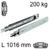 Kugelvollauszug Accuride 9301, bis 227 kg Schwerlastschienen für Einbaulänge 1016 mm, Tragkraft 200 kg