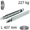Kugelvollauszug Accuride 9301, bis 227 kg Schwerlastschienen für Einbaulänge 407 mm, Tragkraft 227 kg
