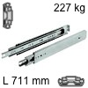 Kugelvollauszug Accuride 9301, bis 227 kg Schwerlastschienen für Einbaulänge 711 mm, Tragkraft 227 kg