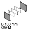 ZC7B0100S AMBIA-LINE Flaschenset B 100 mm oriongrau Flasch.Set Ambia 100 mm - OG-M