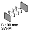 ZC7B0100S AMBIA-LINE Flaschenset B 100 mm seidenweiß matt Flasch.Set Ambia 100 mm - SW-M