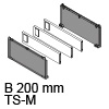 ZC7B0200S AMBIA-LINE Flaschenset B 200 mm terraschwarz matt Flasch.Set Ambia 200 mm - TS-M