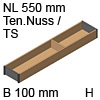 ZC7S550RH1 AMBIA-LINE Rahmen Holzdesign Tennessee Ambia Rahmen Ten.Nuss/TS - B 100 x H 50 mm