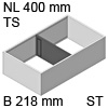 ZC7F400RSP AMBIA-LINE Rahmen Stahldesign terraschwarz Ambia Stahlrahmen TS, B 218 x H 111 mm