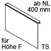 ZC7A0P0F AMBIA-LINE Adapterprofil, terraschwarz Ambia RW-Adapter B 218 x H 241 mm, TS