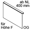 ZC7A0P0F AMBIA-LINE Adapterprofil, oriongrau Ambia RW-Adapter B 218 x H 241 mm, OG