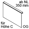ZC7A0U0C AMBIA-LINE Adapterprofil, oriongrau Ambia RW-Adapter B 242 x H 177 mm, OG
