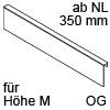 ZC7A0U0M AMBIA-LINE Adapterprofil, oriongrau Ambia RW-Adapter B 242 x H 90,5 mm, OG