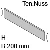 ZC7Q020SH AMBIA-LINE Querteiler Holzdesign Tennessee Ambia Quert. LBX Ten.Nuss - L 187,6 x H 50 mm