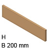 AMBIA-LINE Querteiler Holzdesign für LBX Schubkasten 200 mm