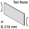 ZC7Q0P0FH AMBIA-LINE Querteiler Holzdesign Tennessee Ambia Quert. LBX Ten.Nuss - L 205,6 x H 110 mm