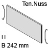 ZC7Q0U0FH AMBIA-LINE Querteiler Holzdesign Tennessee Ambia Quert. LBX Ten.Nuss - L 229,6 x H 100 mm