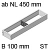 ZC7S450RS1 AMBIA-LINE Rahmen Stahldesign oriongrau Ambia Stahlrahmen OG, B 100 x H 51 mm