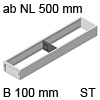 AMBIA-LINE Rahmen Stahl für LBX ab NL 500 mm, B 100 mm