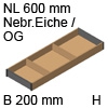 ZC7S600RH2 AMBIA-LINE Rahmen Holzdesign Nebraska Ambia Rahmen Nebr.Eiche/OG - B 200 x H 50 mm