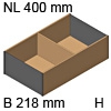 AMBIA-LINE Rahmen Holz für LBX Frontauszug ab NL 400 mm