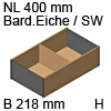 ZC7F400RHP AMBIA-LINE Rahmen Holzdesign Bardolino Ambia Rahmen Bard.Eiche/SW - B 218 x H 111,5 mm