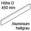 Z37A417D antaro Alu-Einschubelement, hellgrau Einschub. seitl. TBX antaro - Metall R906, 450 mm