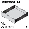 TBX antaro Standard M Bausatz NL 270 mm, terraschwarz antaro Set M - 270 / 83 mm, TS