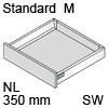 TBX antaro Standard M Bausatz NL 350 mm, seidenweiß antaro Set M - 350 / 83 mm, SW