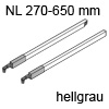 ZRG.xx7RSIC Längsreling-Set für TBX antaro, hellgrau