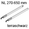 ZRG.xx7RSIC Längsreling-Set für TBX antaro, schwarz