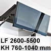 Klappenbeschlag AVENTOS HF HF - LF 2600-5500/KH 760-1040 mm